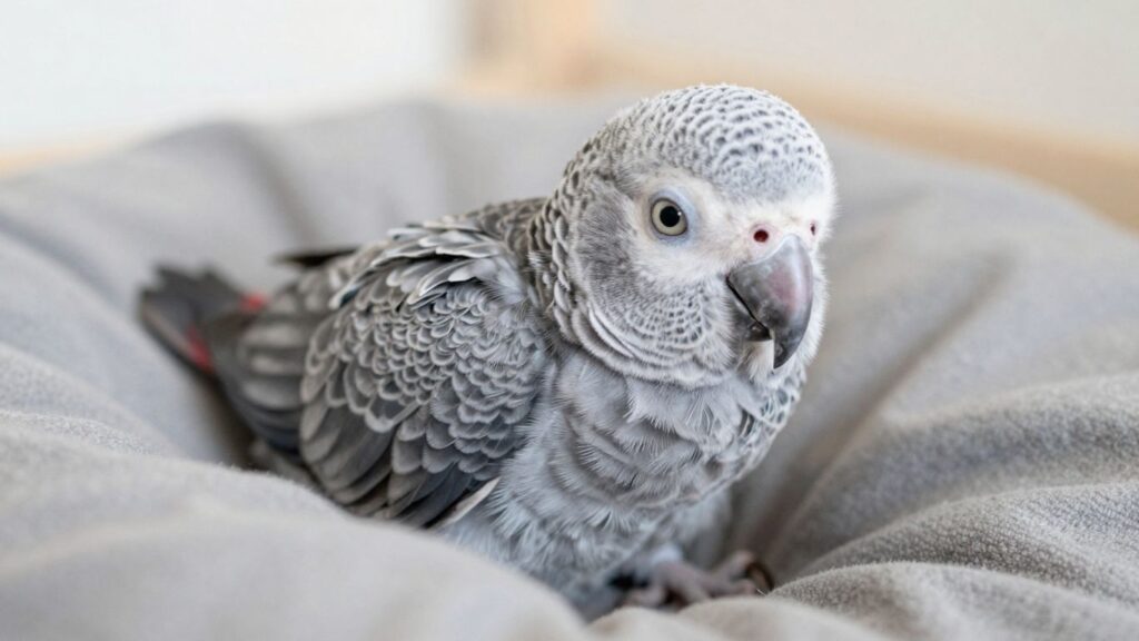 Caring for Your Baby African Grey Parrot: From Hatchling to 12 Months