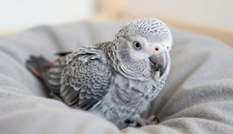 Caring for Your Baby African Grey Parrot: From Hatchling to 12 Months