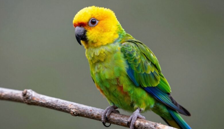 Discover the Charming Gold Capped Conure: A Comprehensive Guide
